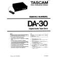 TEAC DA30 Manual de Servicio