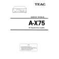 TEAC AX75 Manual de Servicio