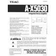 TEAC A-X5030 Manual de Usuario