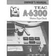 TEAC A6300 Manual de Usuario