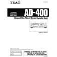 TEAC AD-400 Manual de Usuario