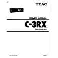 TEAC C3RX Manual de Servicio