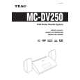 TEAC MC-DV250 Manual de Usuario
