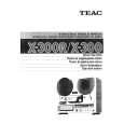 TEAC X300R Manual de Usuario