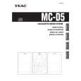 TEAC MC-D5 Manual de Usuario