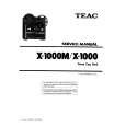 TEAC X1000 Manual de Servicio