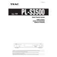 TEAC PL-S3500 Manual de Usuario