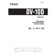 TEAC DV-10D Manual de Usuario