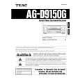 TEAC AG-D9150G Manual de Usuario