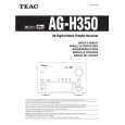TEAC AG-H350 Manual de Usuario