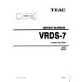 TEAC VRDS7 Manual de Servicio