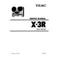 TEAC X3R Manual de Servicio