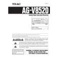 TEAC AG-V8520 Manual de Usuario