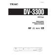 TEAC DV-3300 Manual de Usuario