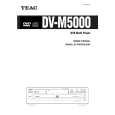 TEAC DV-M5000 Manual de Usuario
