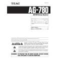 TEAC AG-780 Manual de Usuario