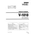 TEAC V-1010 Manual de Servicio