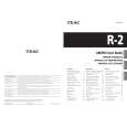 TEAC R-2 Manual de Usuario