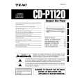 TEAC CD-P1120 Manual de Usuario