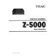 TEAC Z-5000 Manual de Servicio