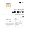 TEAC AGH350 Manual de Servicio