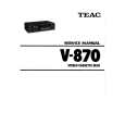TEAC V870 Manual de Servicio