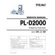 TEAC PLD2000 Manual de Servicio