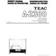 TEAC A-2300 Manual de Usuario