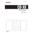 TEAC CD-X8 Manual de Usuario