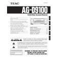 TEAC AG-D9100 Manual de Usuario